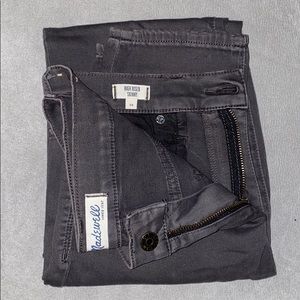 Madewell High Riser Skinny Jeans